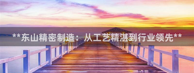 彩神v8有多久了?靠谱吗：**东山精密制造：从工艺精湛到行业领先**