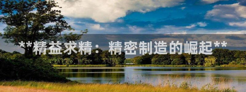 彩神8是正规平台吗安全吗：**精益求精：精密制造的崛起**