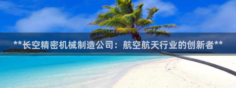 彩神v1官网：**长空精密机械制造公司：航空航天行业的创新者**