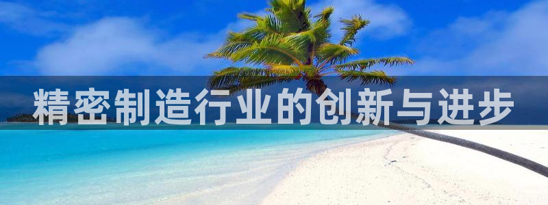 彩神新微聊：精密制造行业的创新与进步