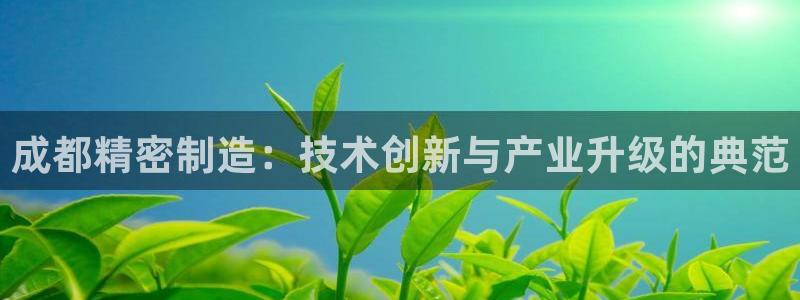 彩神购彩-购彩大厅入口36fr：成都精密制造：技术创新与产业升级的典范