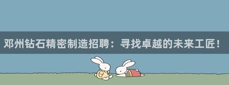 彩神团队是真的吗：邓州钻石精密制造招聘：寻找卓越的未来工匠！