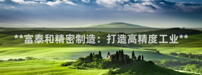 彩神vip官方网站：**富泰和精密制造：打造高精度工业**