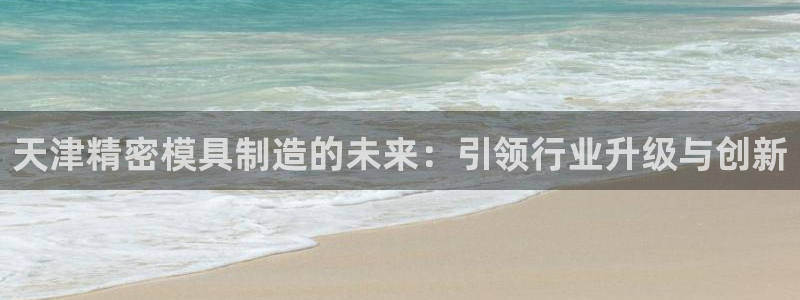 彩神赢钱了吗知乎：天津精密模具制造的未来：引领行业升级与创新