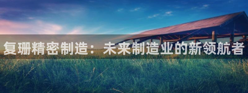 新版彩神v8登录教程：复珊精密制造：未来制造业的新领航者